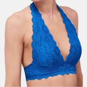 Free People Gallon Lace Halter Bra